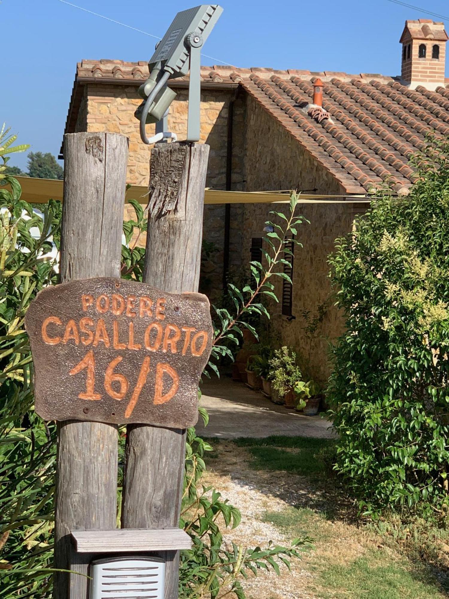 Podere Casallorto Volterra Eksteriør billede